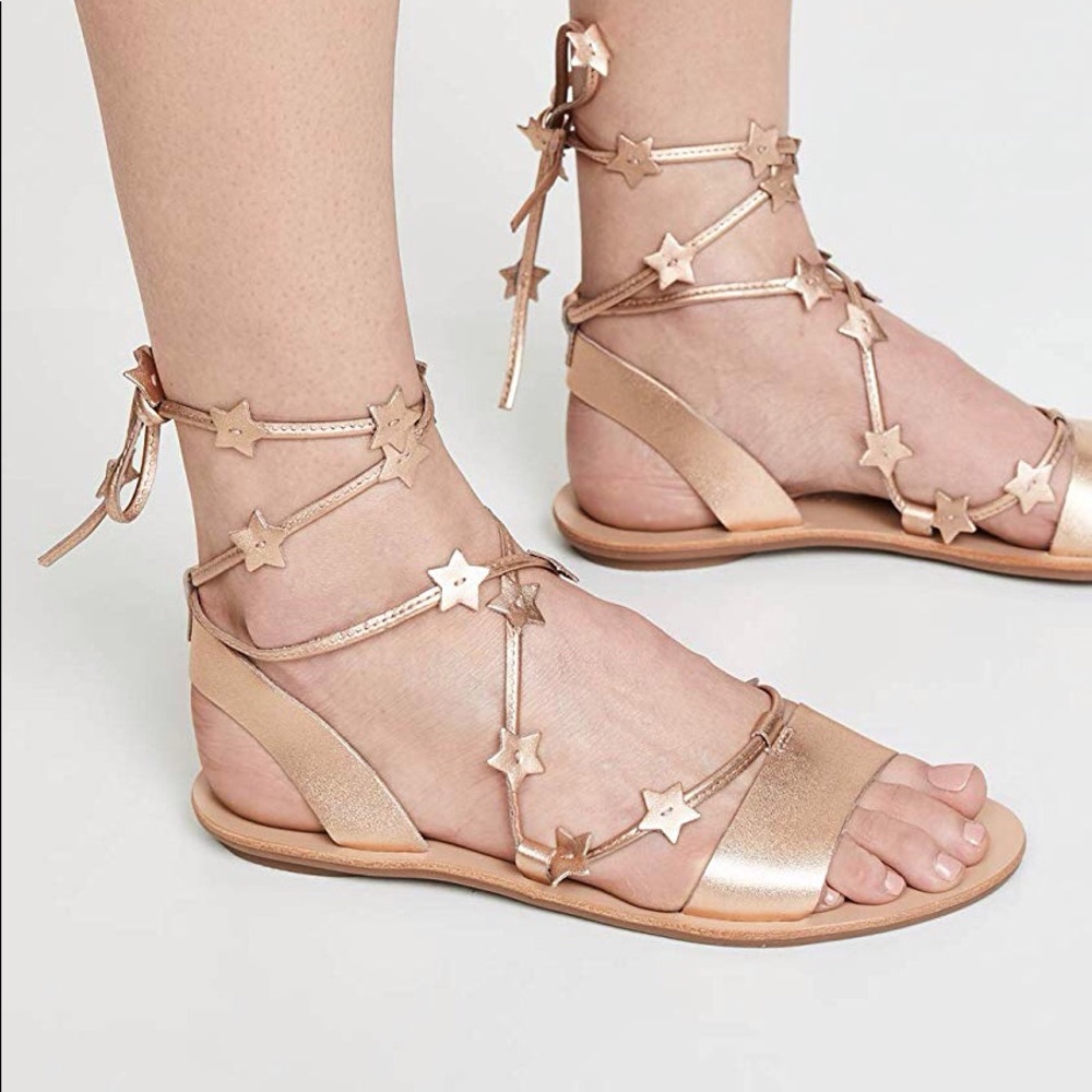 Loeffler Randall Starla Ankle Wrap Sandal, 10